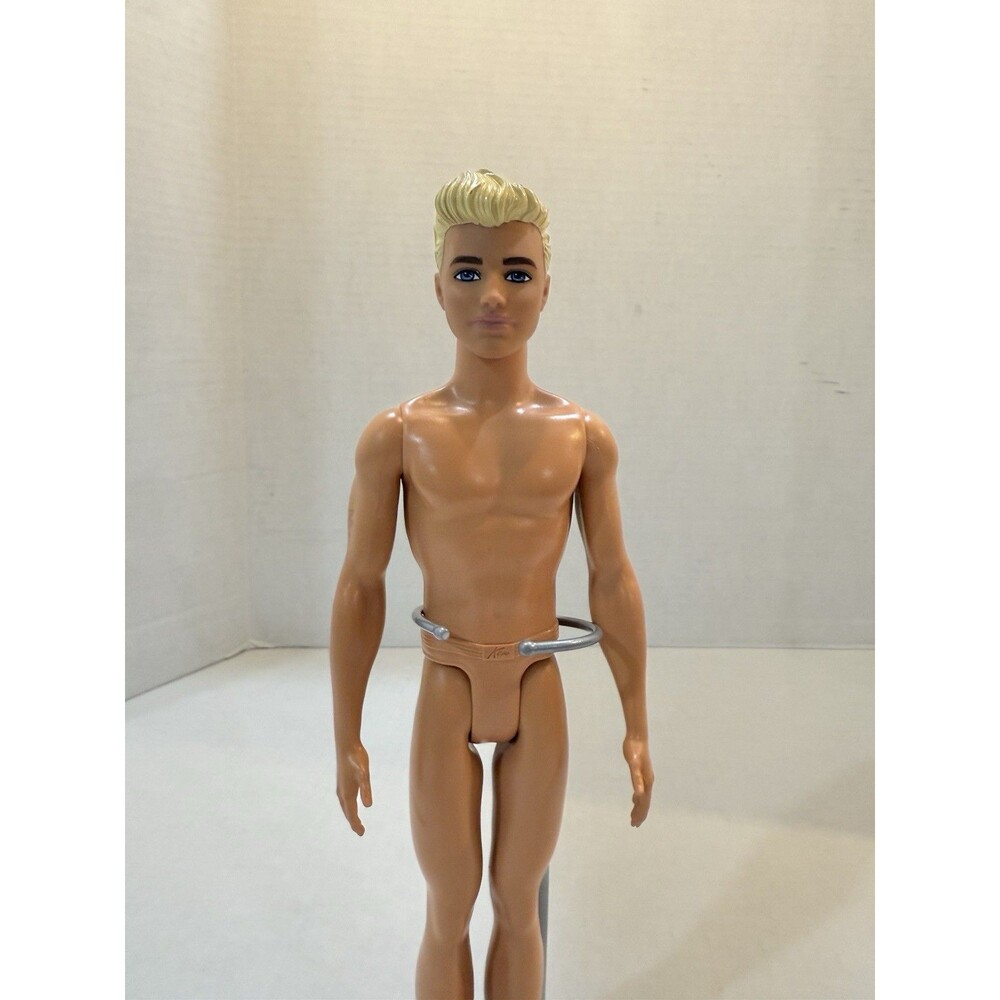 BARBIE Hybrid Ken Doll Fashionistas Body Blonde Hair Blue Eyes Tan 2016 HBV25 - Picture 2 of 13